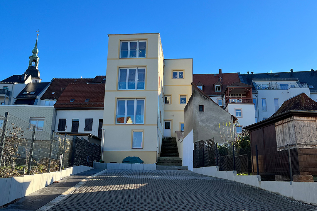 Referenz Umbau und Sanierung Markt 8 Frankenberg