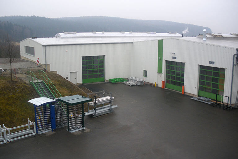 Referenz Neubau Produktionshalle ZABAG