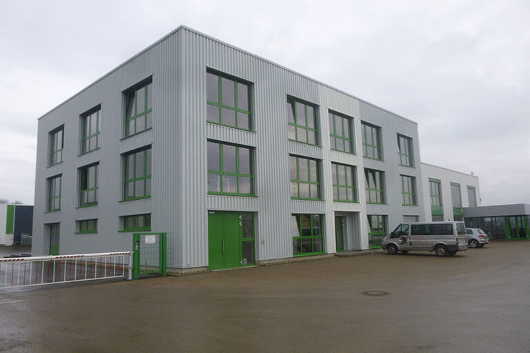 Referenz Ersatzneubau Bürogebäude ZABAG